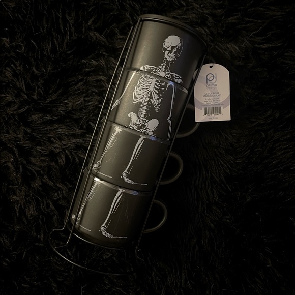 T.J.Maxx Other - Halloween Skeleton Stacking Mugs
